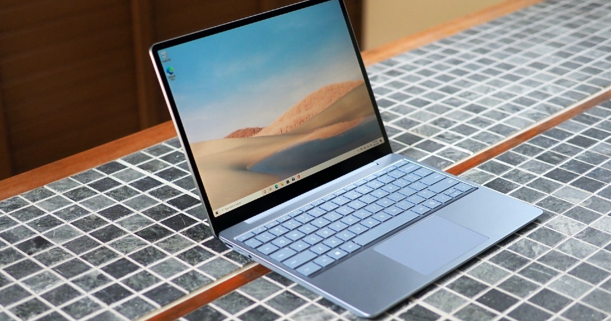 لپ تاپ 12.4 اینچی مایکروسافت مدل Surface Laptop Go 2-i5 16GB 256SSD